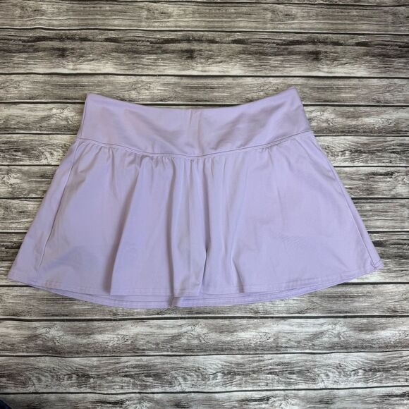 all in motion Women's Mini Athletic Skirt XL Extra Large Lavender Lilac Purple - Picture 11 of 11